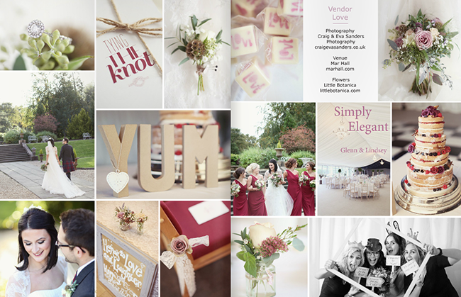 wedding photography mar hall